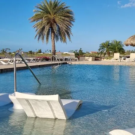 3 Minutes From Best Beaches In Aruba! Luxury Tropical Townhouse At Gold Coast Aruba Villa